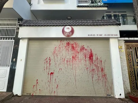 Xác minh vụ nhà Giám đốc một cơ quan ở Đắk Lắk bị tạt sơn trong đêm