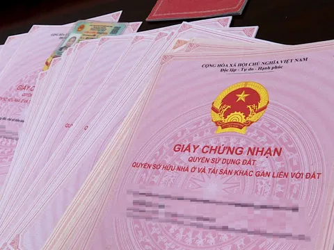 Điều chỉnh tên gọi của GCNQSDĐ từ 01/01/2025