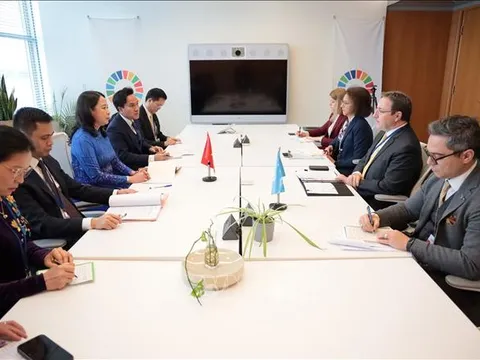 Phó Chủ tịch nước Võ Thị Ánh Xuân gặp Tổng Giám đốc Chương trình Phát triển LHQ