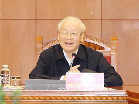 Phát biểu của Tổng Bí thư tại Phiên họp của Tiểu ban Nhân sự Đại hội XIV