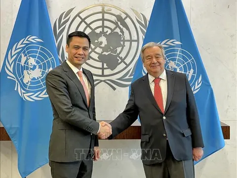 Tổng Thư ký LHQ ấn tượng trước tăng trưởng kinh tế của Việt Nam
