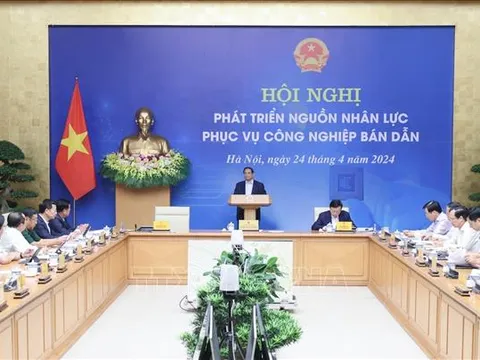 Thủ tướng chủ trì Hội nghị về phát triển nguồn nhân lực phục vụ công nghiệp bán dẫn