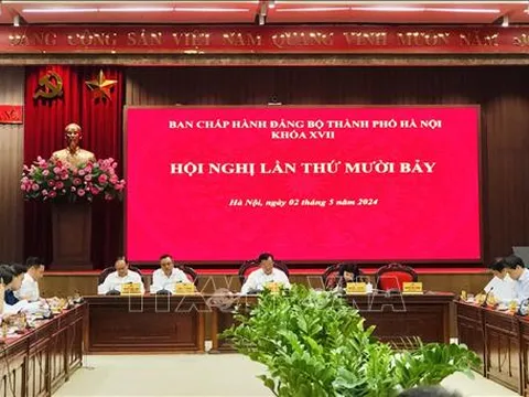 Ban Chấp hành Đảng bộ TP Hà Nội khóa XVII cho ý kiến về 6 nội dung quan trọng