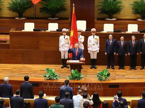 Điện và thư chúc mừng đồng chí Tô Lâm được bầu giữ chức Chủ tịch nước Cộng hòa xã hội chủ nghĩa Việt Nam