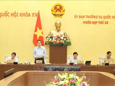 Ngày 11/6, khai mạc Phiên họp thứ 34 Ủy ban Thường vụ Quốc hội