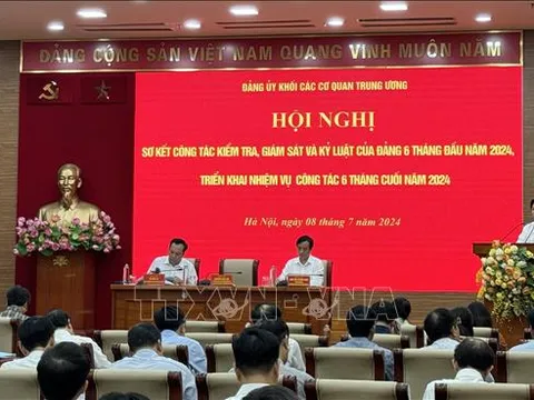 Tăng cường hiệu lực, hiệu quả công tác kiểm tra, giám sát, kỷ luật của Đảng