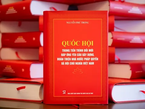Ra mắt cuốn sách của Tổng Bí thư Nguyễn Phú Trọng về Quốc hội