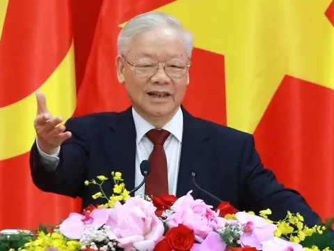 Tổng Bí thư Nguyễn Phú Trọng được trao tặng Huân chương Sao Vàng