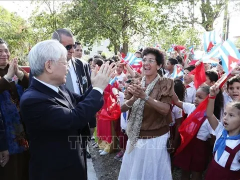 Cuba tuyên bố quốc tang tưởng niệm Tổng Bí thư Nguyễn Phú Trọng