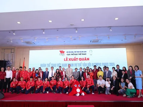 Herbalife Việt Nam đồng hành cùng Ủy Ban Olympic Việt Nam tổ chức Lễ Xuất Quân cho các vận động viên Đoàn Thể Thao Việt Nam tham dự Olympic Paris 2024