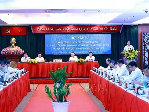 Thủ tướng: Phát triển TP Hồ Chí Minh với tinh thần '6 tiên phong'