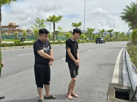 Bắt nhóm bảo vệ chuyên trộm nắp cống ở Quảng Ninh