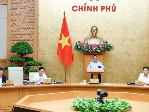 Thủ tướng chủ trì phiên họp Chính phủ chuyên đề pháp luật tháng 8/2024