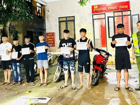 Bắt nhóm thanh thiếu niên chặn xe, gây thương tích cho người dân ở Nghệ An