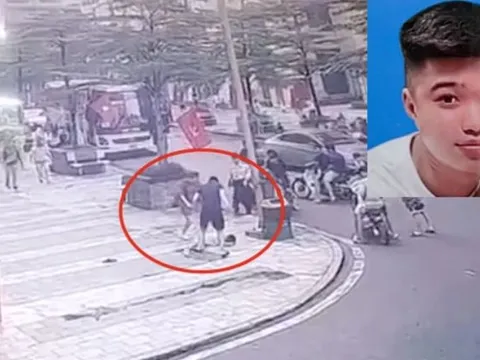 Tạm giữ hình sự đối tượng hành hung bé trai trước sảnh chung cư ở Hà Nội