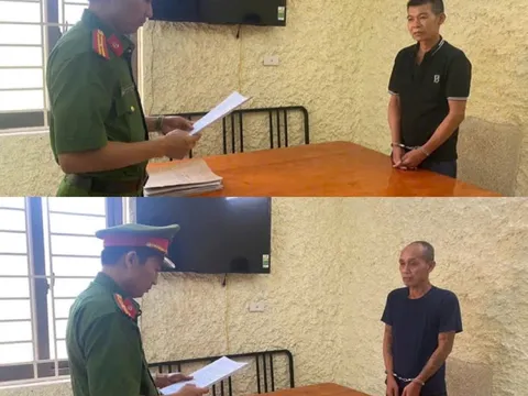 Khởi tố 2 đối tượng dùng điếu cày tấn công công an ở Phú Thọ