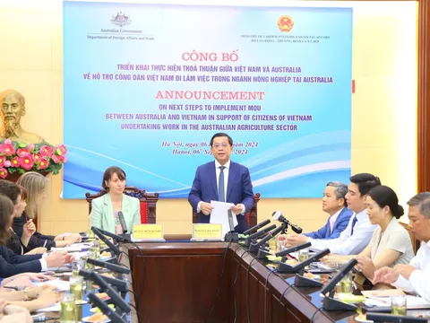 Triển khai tuyển dụng lao động đi làm việc trong ngành nông nghiệp tại Australia