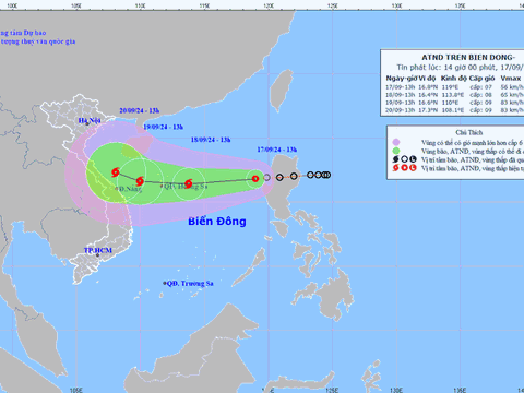 Thủ tướng yêu cầu chủ động ứng phó áp thấp nhiệt đới có khả năng mạnh lên thành bão