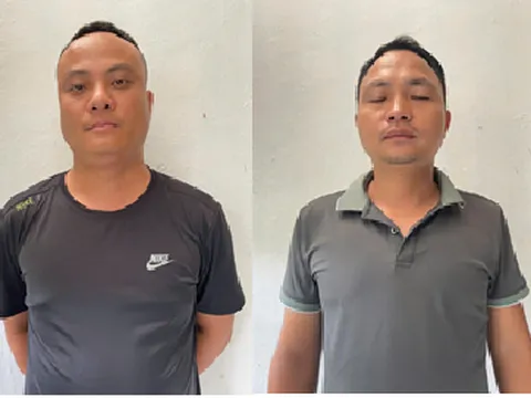 Bắt 2 đối tượng cưỡng đoạt tài sản của lái xe chợ nông sản ở Hà Nội