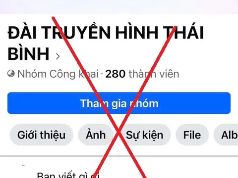 Xử lý đối tượng lập nhóm facebook giả mạo Đài Phát thanh và Truyền hình Thái Bình
