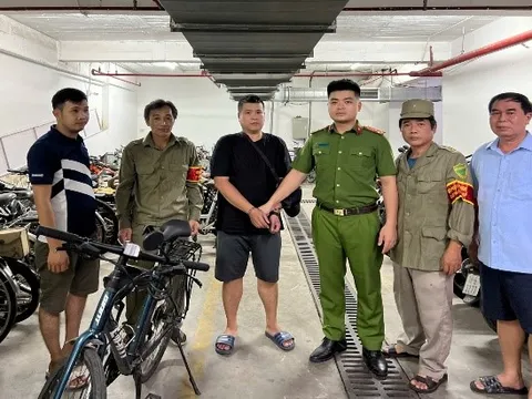 Hà Nội: Bắt quả tang đối tượng trộm cắp tại hầm để xe của chung cư