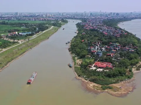 Hạn chế giao thông đường thủy qua sông Thái Bình