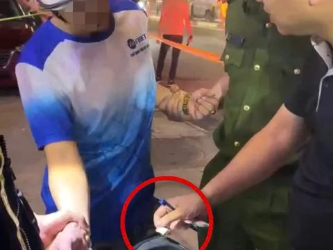 Phát hiện người đàn ông mang ma tuý khi tham gia giao thông