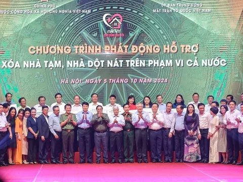 Phát động ủng hộ xóa nhà tạm, nhà dột nát trên cả nước