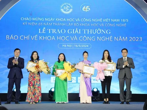 Khởi động Giải thưởng báo chí về khoa học và công nghệ năm 2024