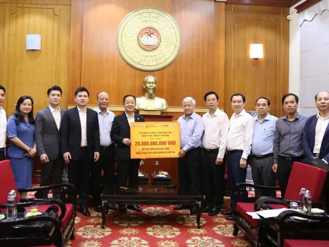 T&T, SHB và các DN trong hệ sinh thái của bầu Hiển ủng hộ 20 tỷ đồng khắc phục thiệt hại bão lũ