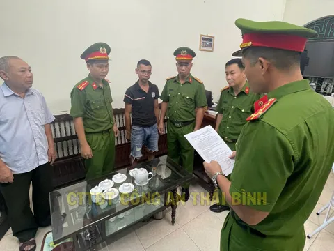 Khởi tố đối tượng trộm cắp tài sản xảy ra tại trụ sở UBND xã ở Thái Bình