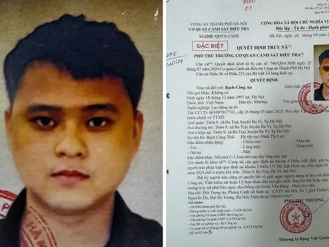 Truy nã đặc biệt đối tượng cướp tài sản và bắt giữ người trái pháp luật