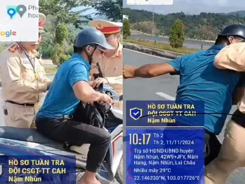 Khởi tố tài xế livestream xúc phạm, đấm vào mặt CSGT khi bị lập biên bản