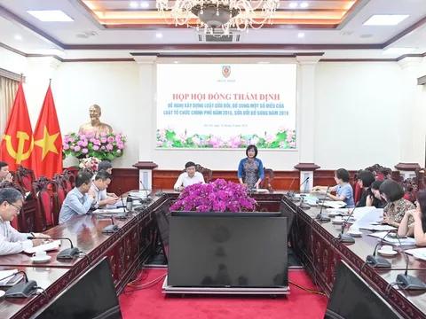 Sửa đổi Luật Tổ chức Chính phủ bảo đảm tính ổn định, có giá trị lâu dài