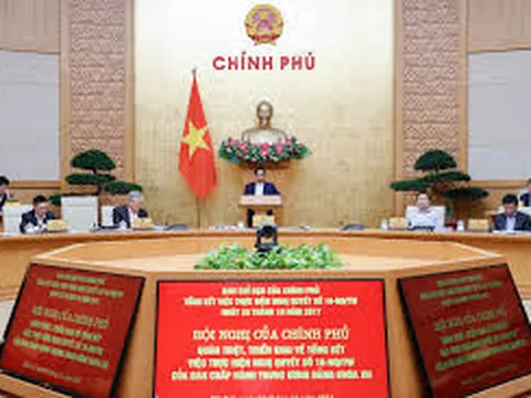 Thủ tướng chủ trì Hội nghị của Chính phủ quán triệt, triển khai về tổng kết thực hiện Nghị quyết số 18-NQ/TW