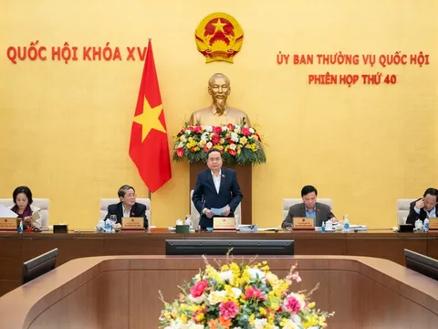 Khai mạc Phiên họp thứ 40 của Ủy ban Thường vụ Quốc hội
