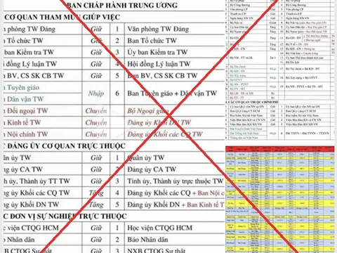 Xử phạt 2 người đăng tin sai về tinh gọn bộ máy