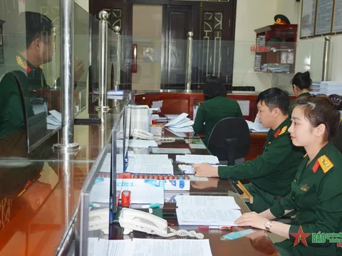 23 thủ tục hành chính được sửa đổi, bổ sung lĩnh vực chính sách của Bộ Quốc phòng
