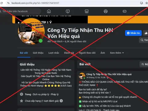 Cảnh giác với chiêu lừa hỗ trợ lấy lại tiền bị Mr Pips chiếm đoạt