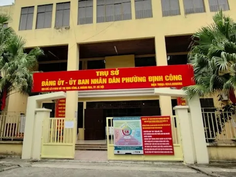 Tổ chức, hoạt động Ủy ban nhân dân phường của thành phố Hà Nội