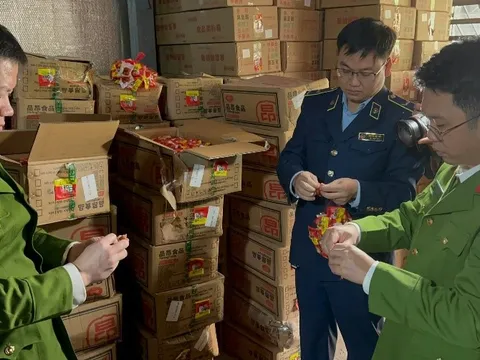 Phát hiện, thu giữ 14 tấn thực phẩm không rõ nguồn gốc xuất xứ ở Hà Nội