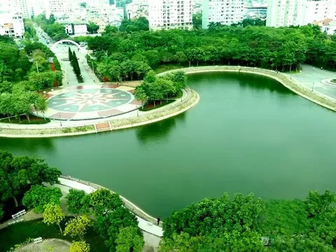 Tăng diện tích không gian xanh công cộng, góp phần nâng cao chất lượng môi trường đô thị