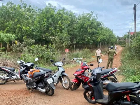 Phát hiện thi thể người phụ nữ bị đốt cháy trong lô cao su ở Đồng Nai