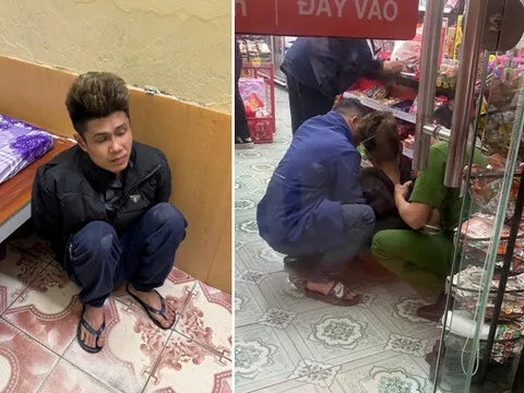 Bắt đối tượng xịt hơi cay vào mặt nhân viên bán hàng rồi cướp tài sản