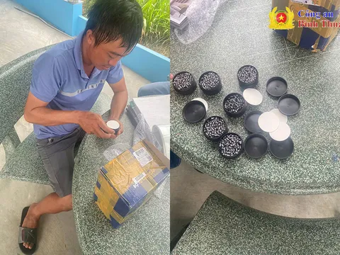 Phát hiện kiện hàng chuyển phát nhanh chứa hơn 1.400 viên đạn chì
