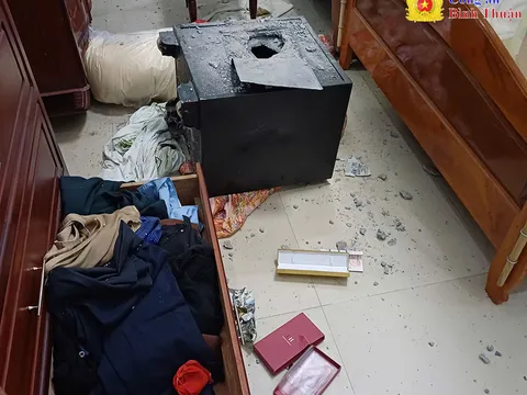Bắt đối tượng đột nhập nhà dân, phá két sắt trộm tài sản