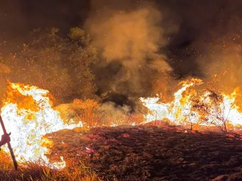 Công an Hà Nội cảnh báo nguy cơ cháy, nổ do đốt cỏ khô và rác thiếu kiểm soát