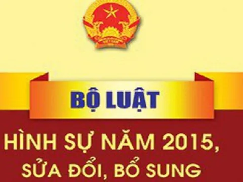 Kế hoạch xây dựng dự án Bộ luật Hình sự (sửa đổi)