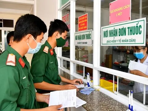 Quy định mới về đối tượng, mức đóng bảo hiểm y tế đối với quân đội, công an, cơ yếu