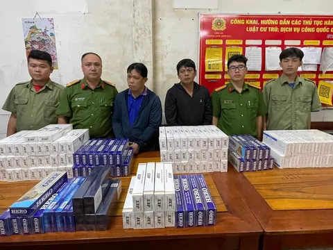 Phát hiện, thu giữ hơn 1.500 bao thuốc lá nhập lậu